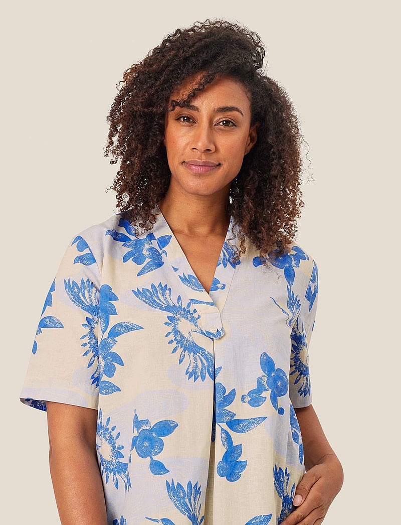 Masai - MaDukami - kurzärmlige hemden - heather - 5