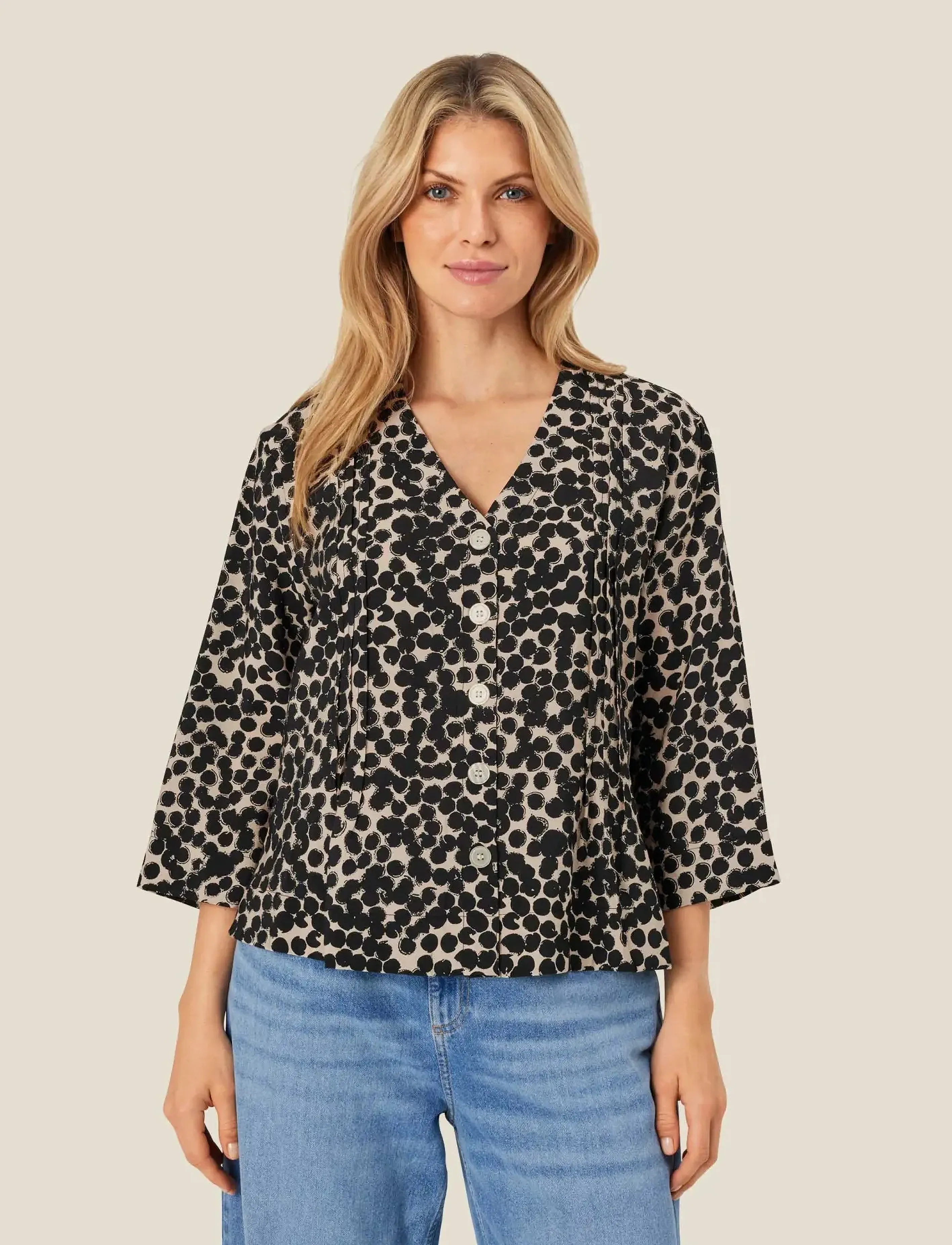 Masai MaIbilisa - Bluser - FOG / black