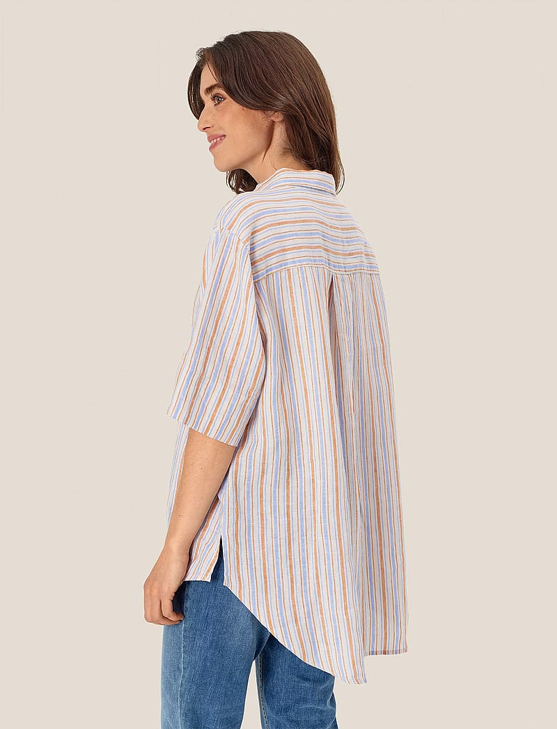 Masai - MaIlbato - linen shirts - inca gold - 4