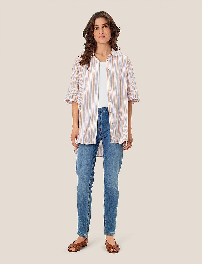 Masai - MaIlbato - linen shirts - inca gold - 5