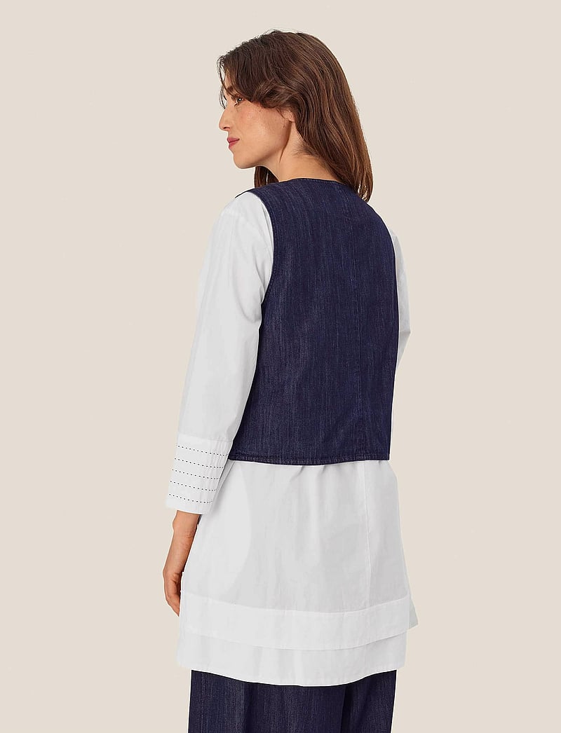 Masai - MaJulesa - džinsinė liemenė - dark denim - 4