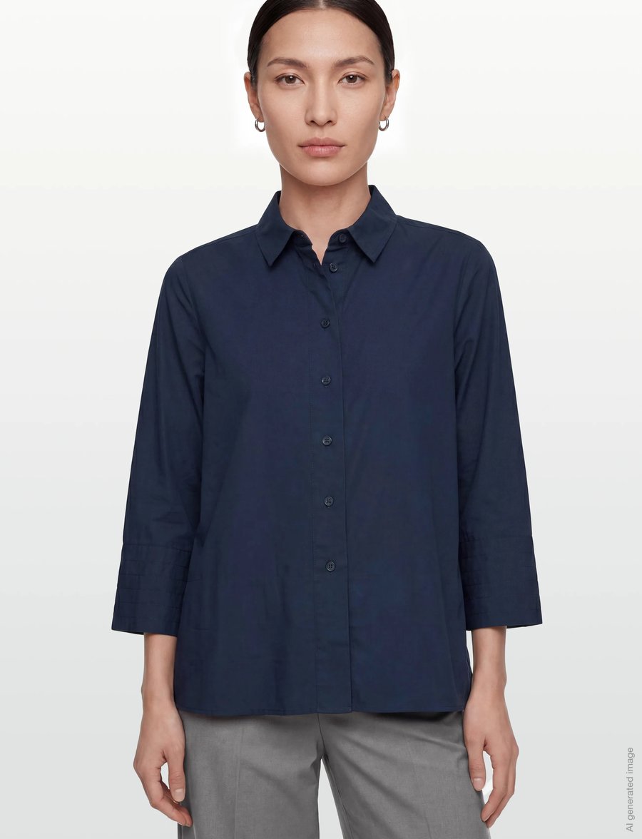 Masai - MaIanela - pikkade varrukatega särgid - navy blazer - 3