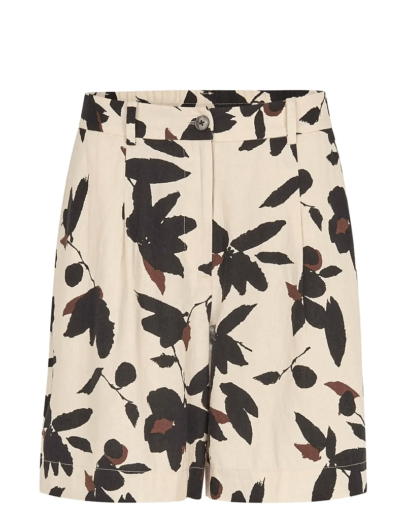 Masai - MaPauletta - leinen-shorts - chestnut - 0