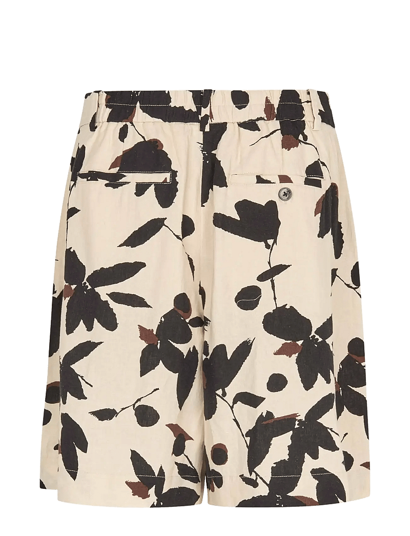 Masai - MaPauletta - leinen-shorts - chestnut - 1