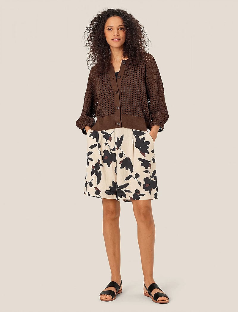 Masai - MaPauletta - leinen-shorts - chestnut - 5
