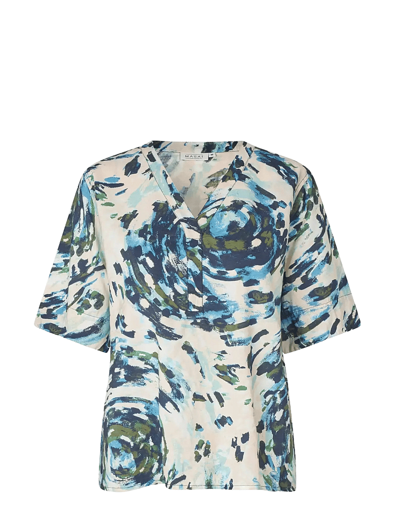 Masai - MaBarea - t-shirts - cendre blue - 0