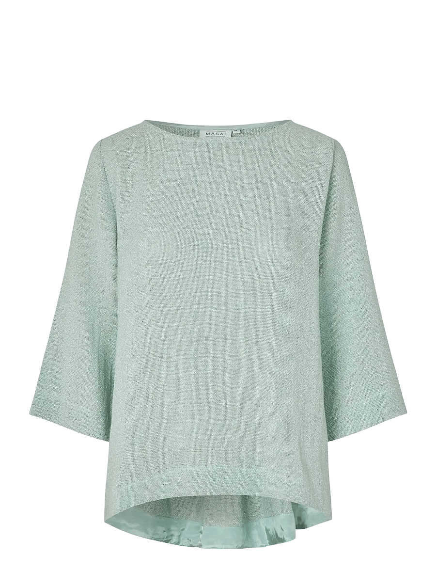 Masai - MaDovinia - långärmade blusar - ether - 0