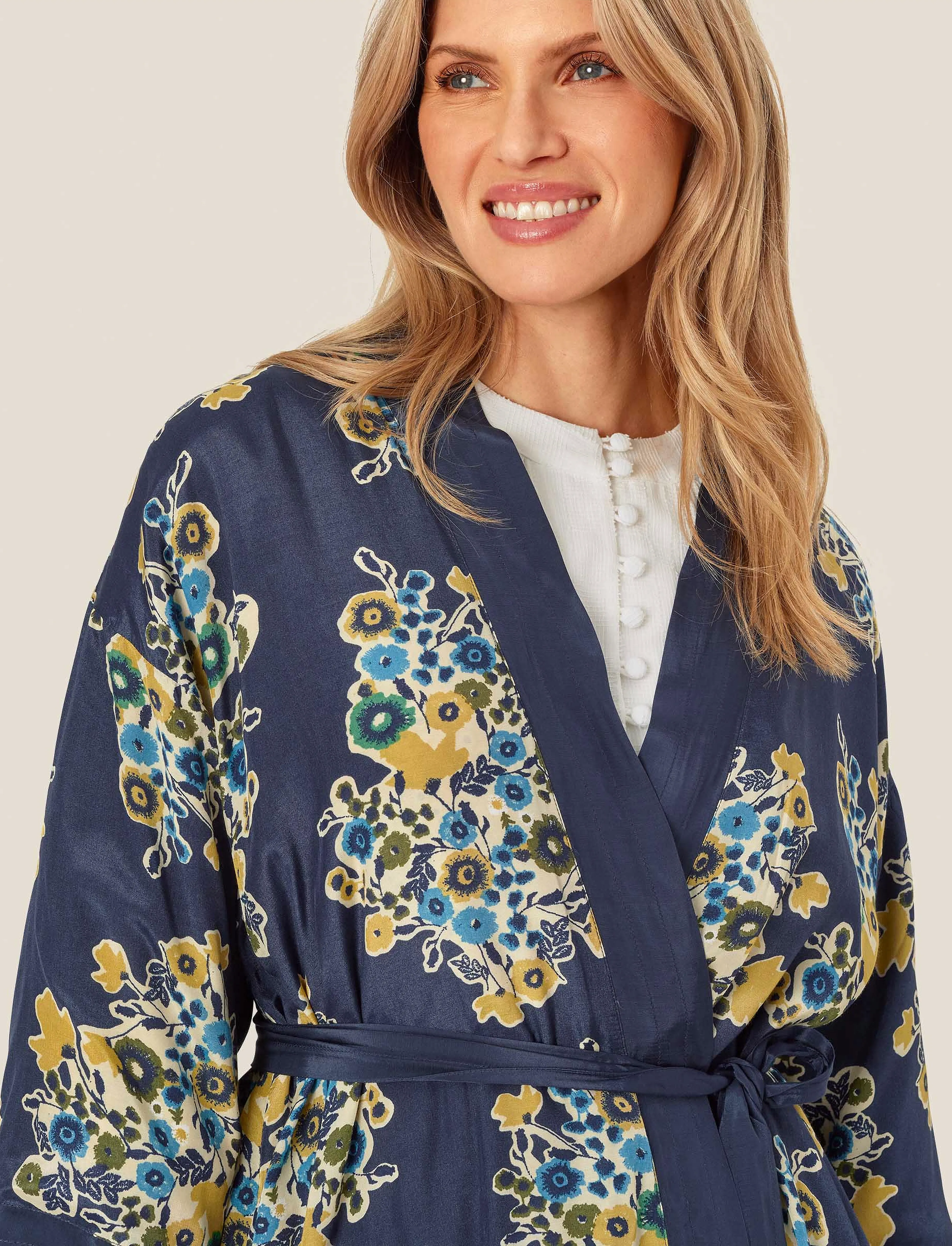 Masai - MaJosslyna - langärmlige blusen - mood indigo - 4