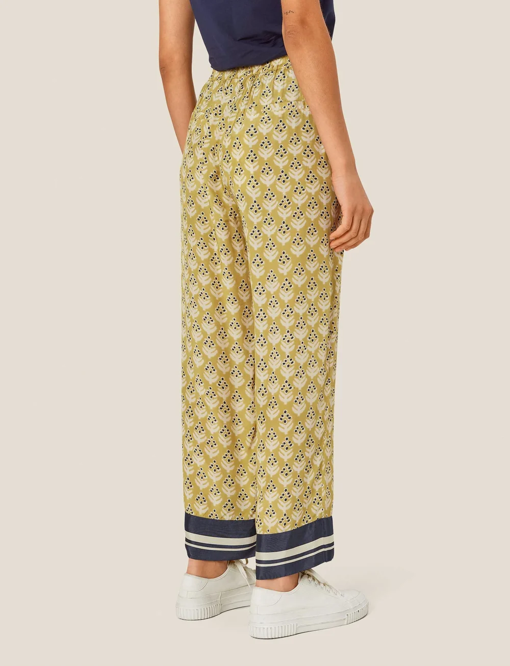 Masai - MaPeronella - wide leg trousers - burnish gold - 3