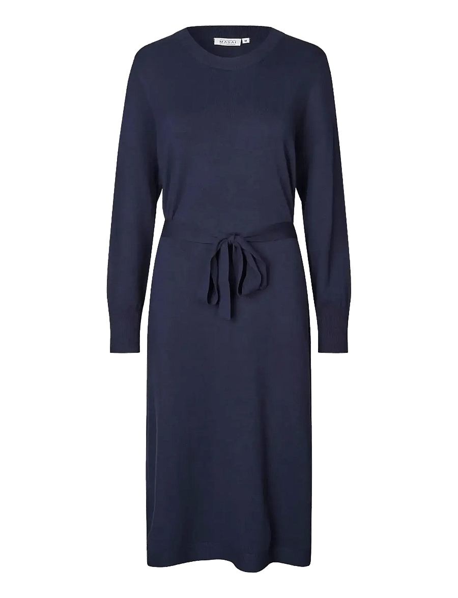 Masai - MaNisuta - knitted dresses - navy blazer - 0