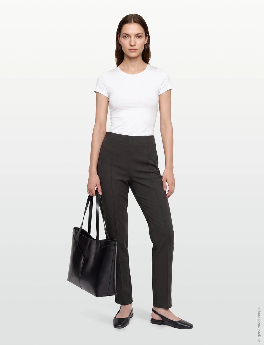 Masai - MaPertonilla - slim fit bukser - black - 0