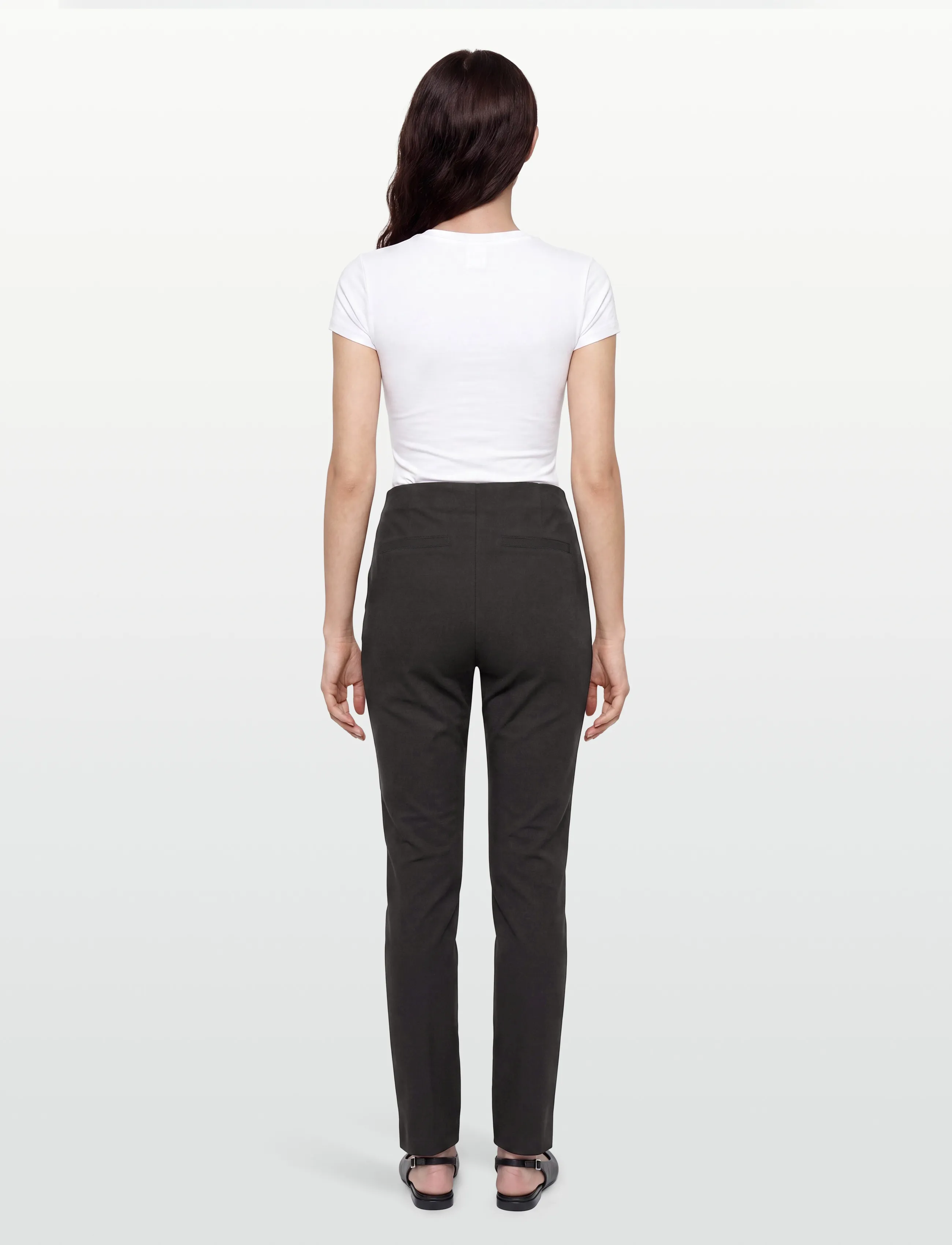 Masai - MaPertonilla - slim fit-byxor - black - 4