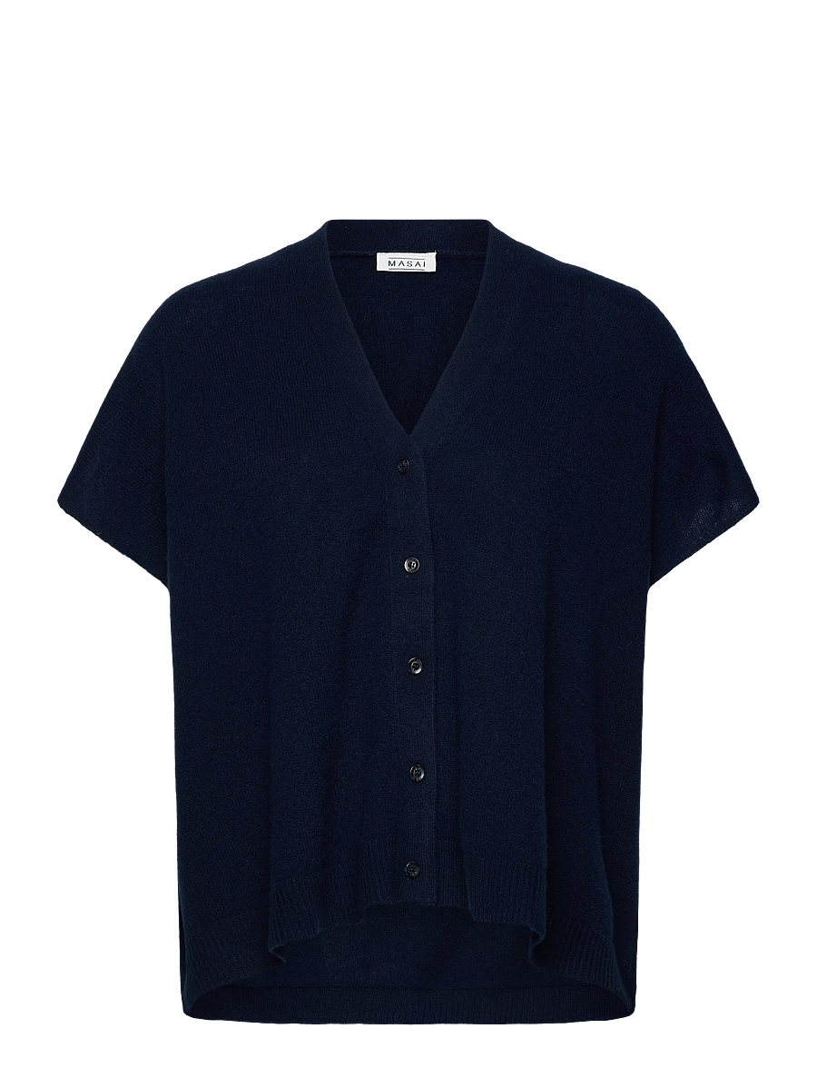 Masai - MaLucanne - strickwesten - navy blazer - 1
