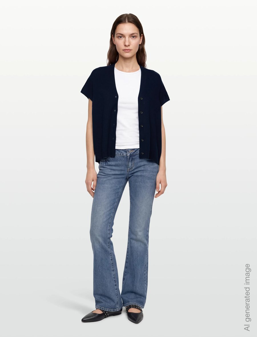 Masai - MaLucanne - strickwesten - navy blazer - 0