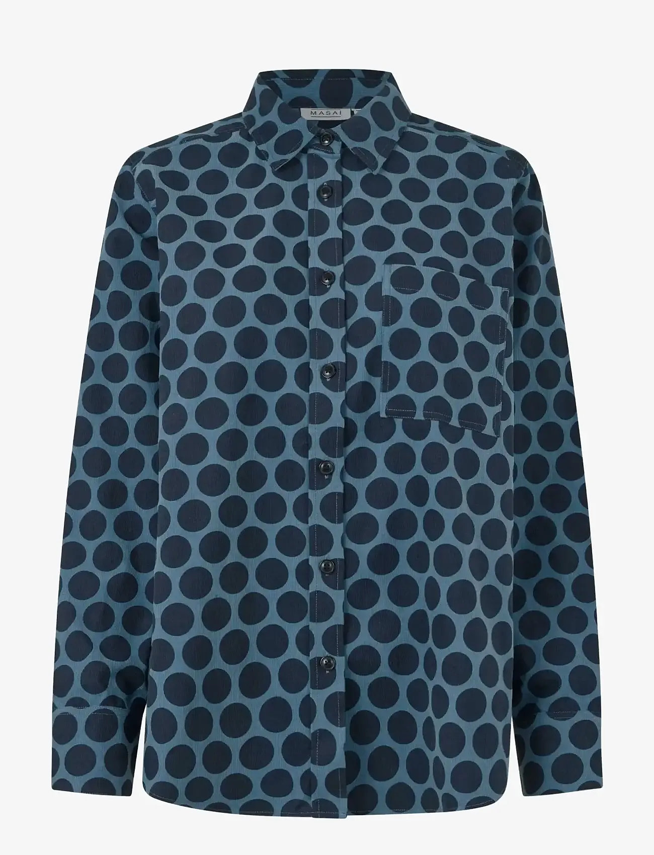 Masai - MaIndiba - pikkade varrukatega särgid - navy blazer - 1