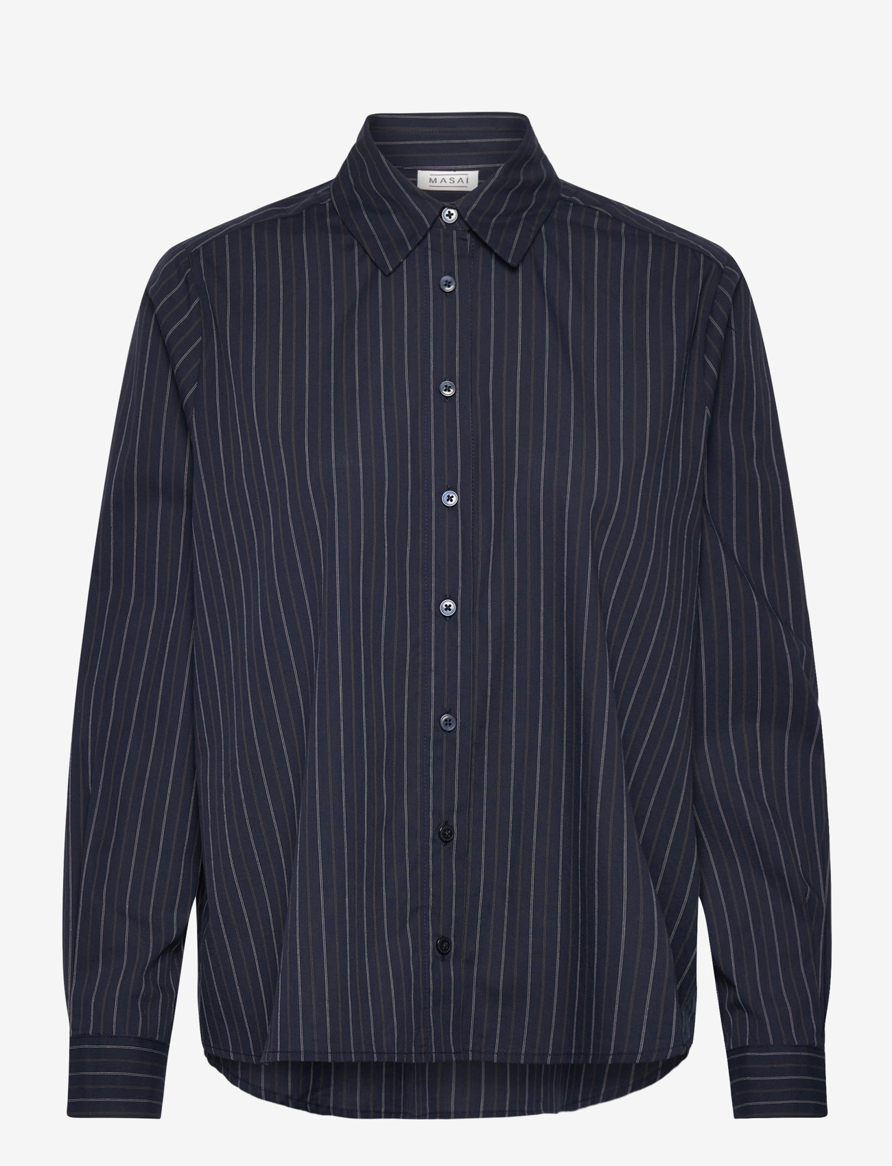 Masai - MaImma - long-sleeved shirts - navy blazer - 1