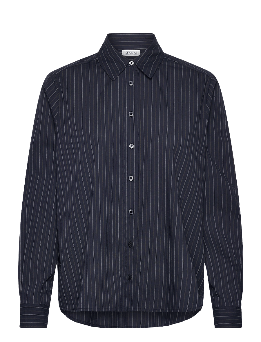 Masai - MaImma - langärmlige hemden - navy blazer - 1