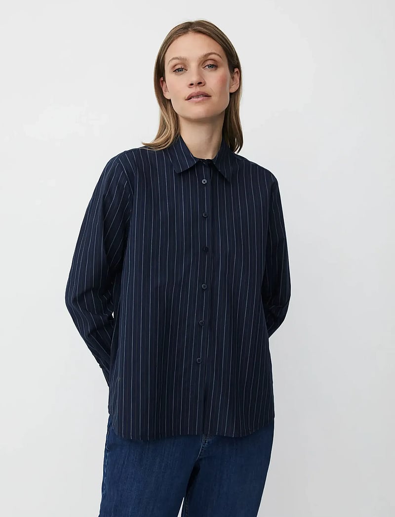 Masai - MaImma - long-sleeved shirts - navy blazer - 0
