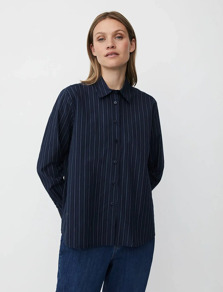 Masai - MaImma - langärmlige hemden - navy blazer - 0