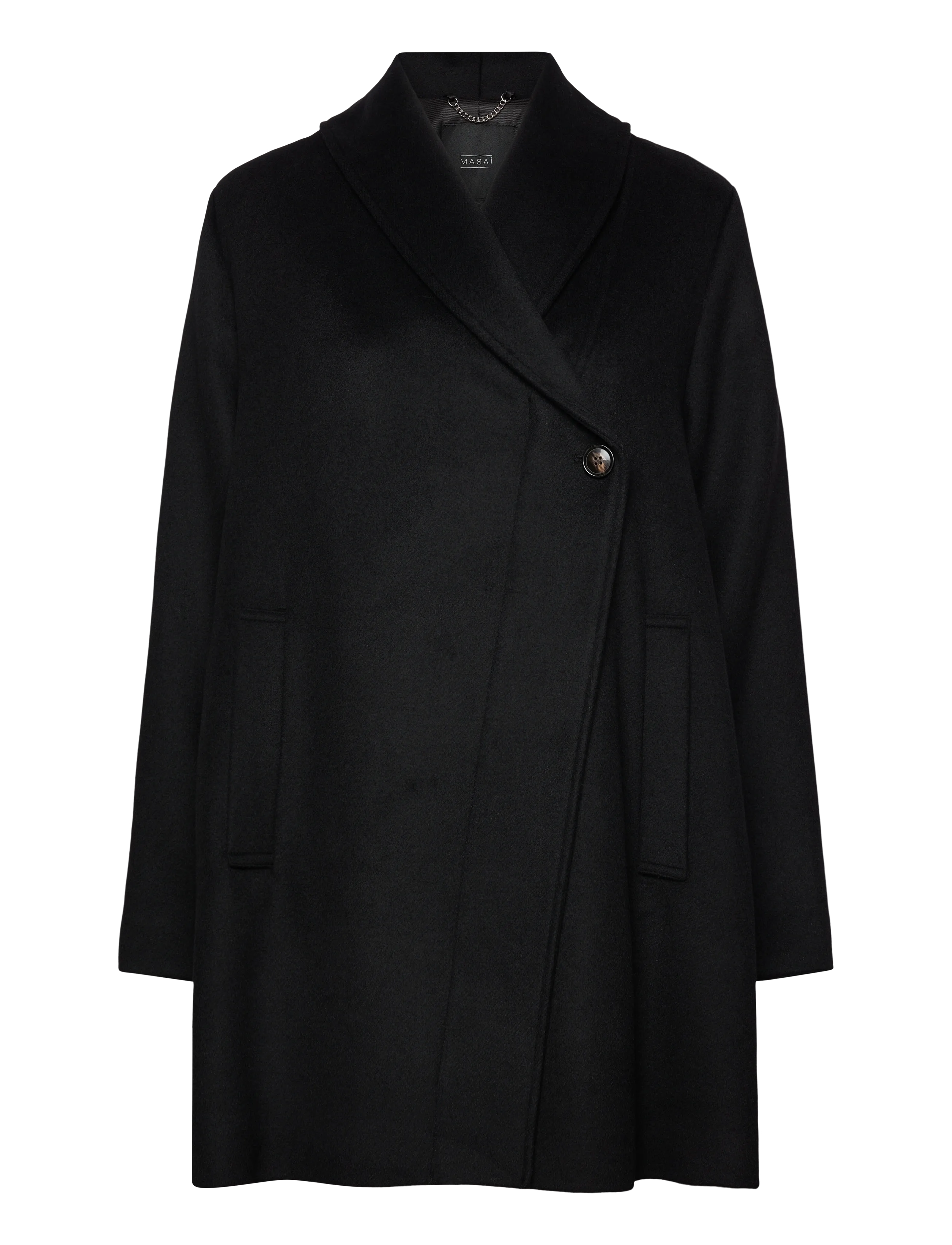 Masai Matatena, XS, Coats, Schwarz - Wool Frauen