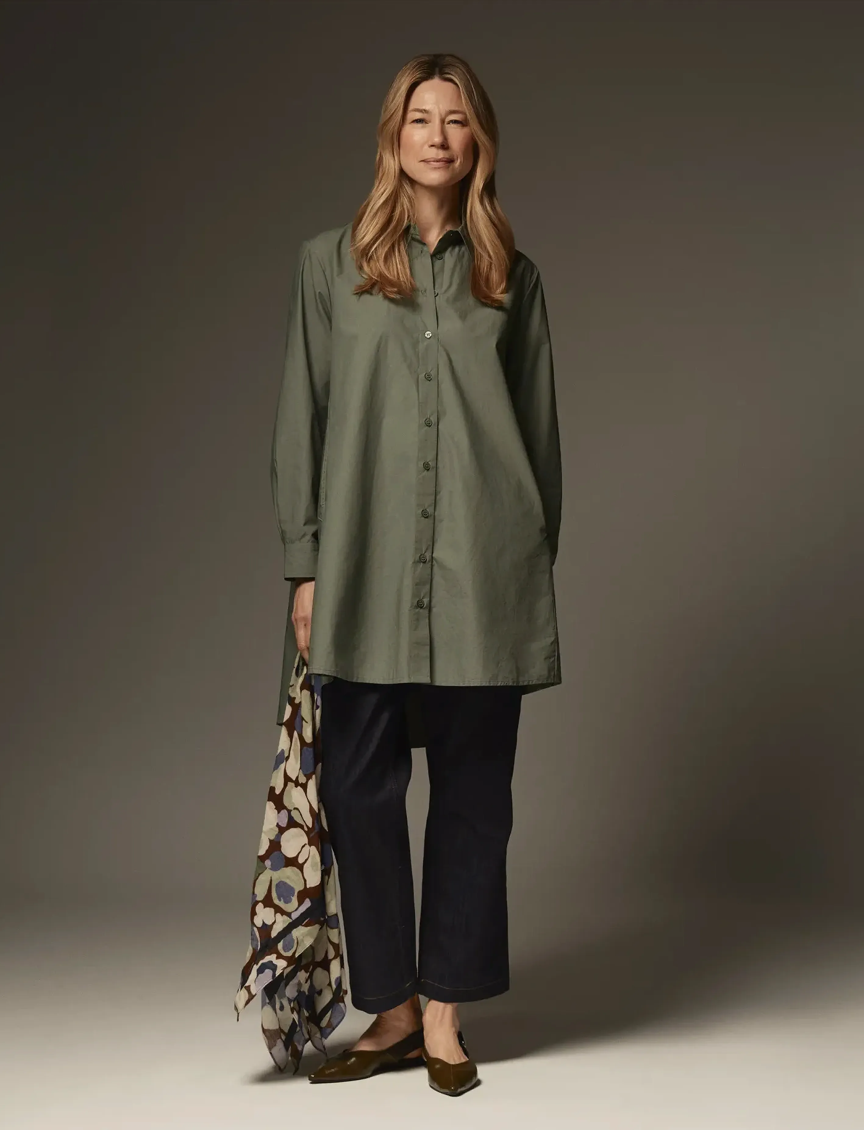 Masai - MaIngebeth - langärmlige hemden - duck green - 2