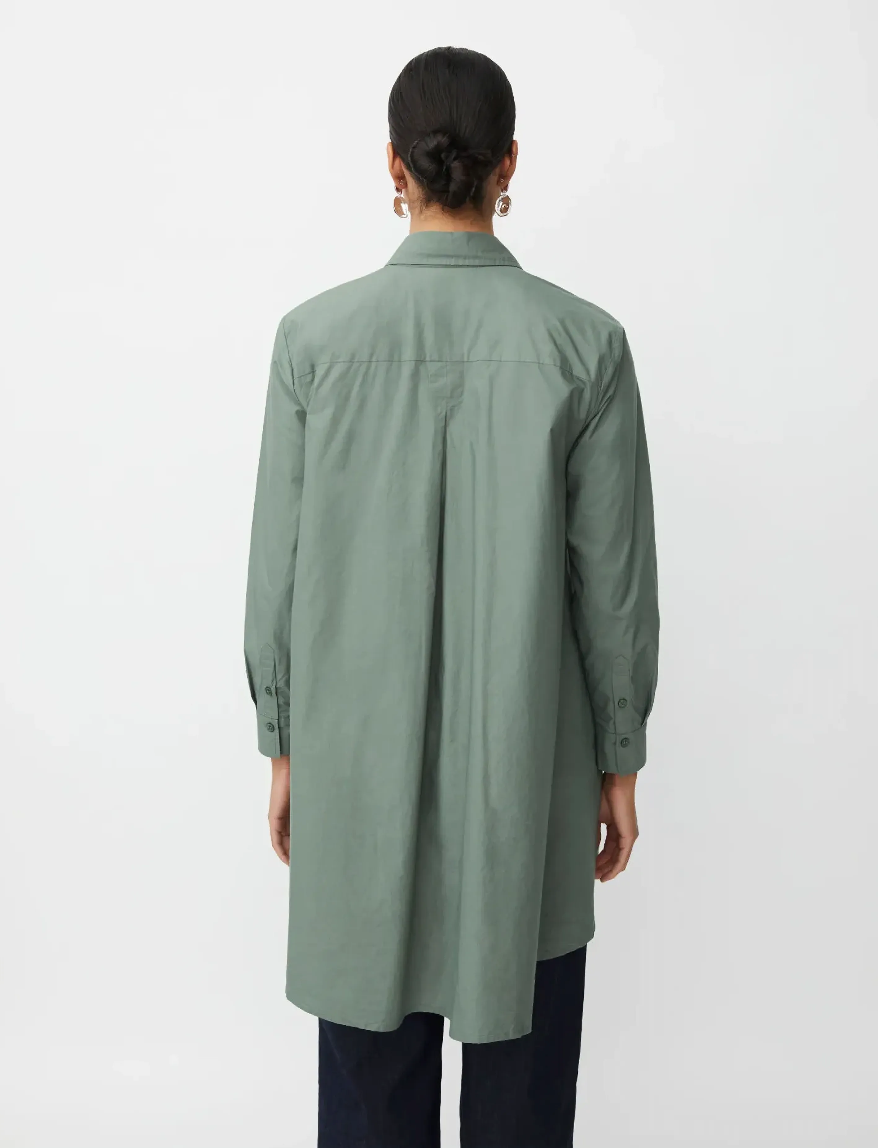 Masai - MaIngebeth - langärmlige hemden - duck green - 4