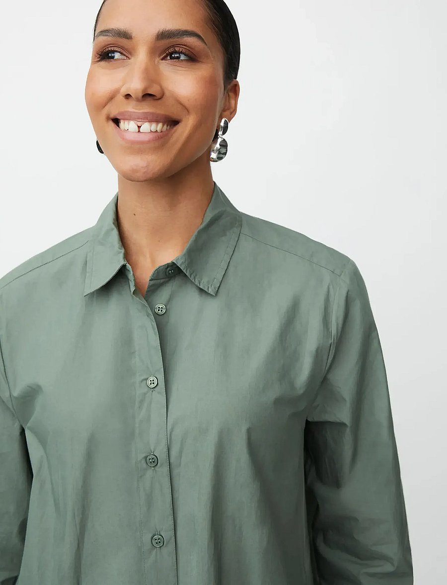 Masai - MaIngebeth - long-sleeved shirts - duck green - 5