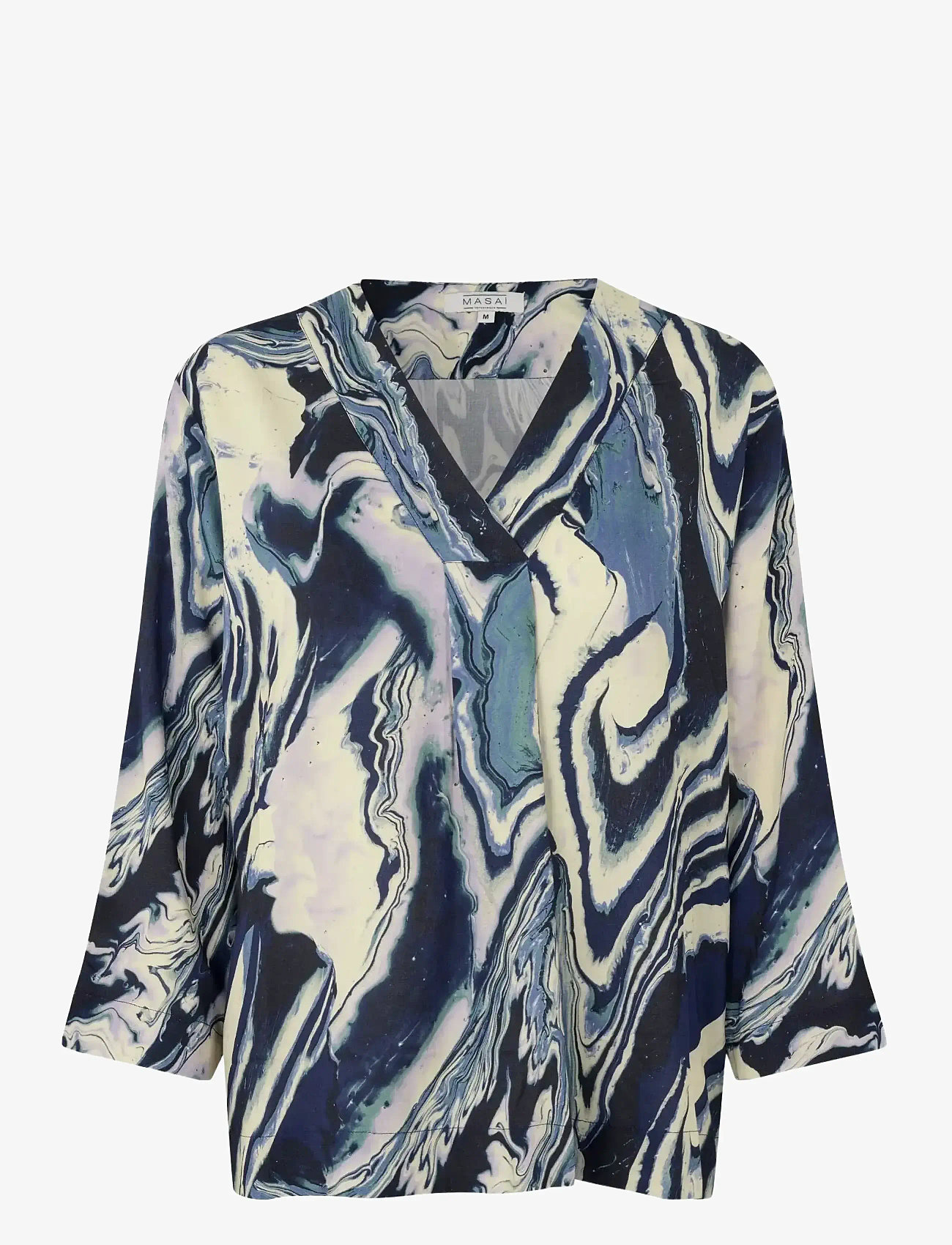 Masai - MaDaciana - pikkade varrukatega pluusid - wisteria - 0