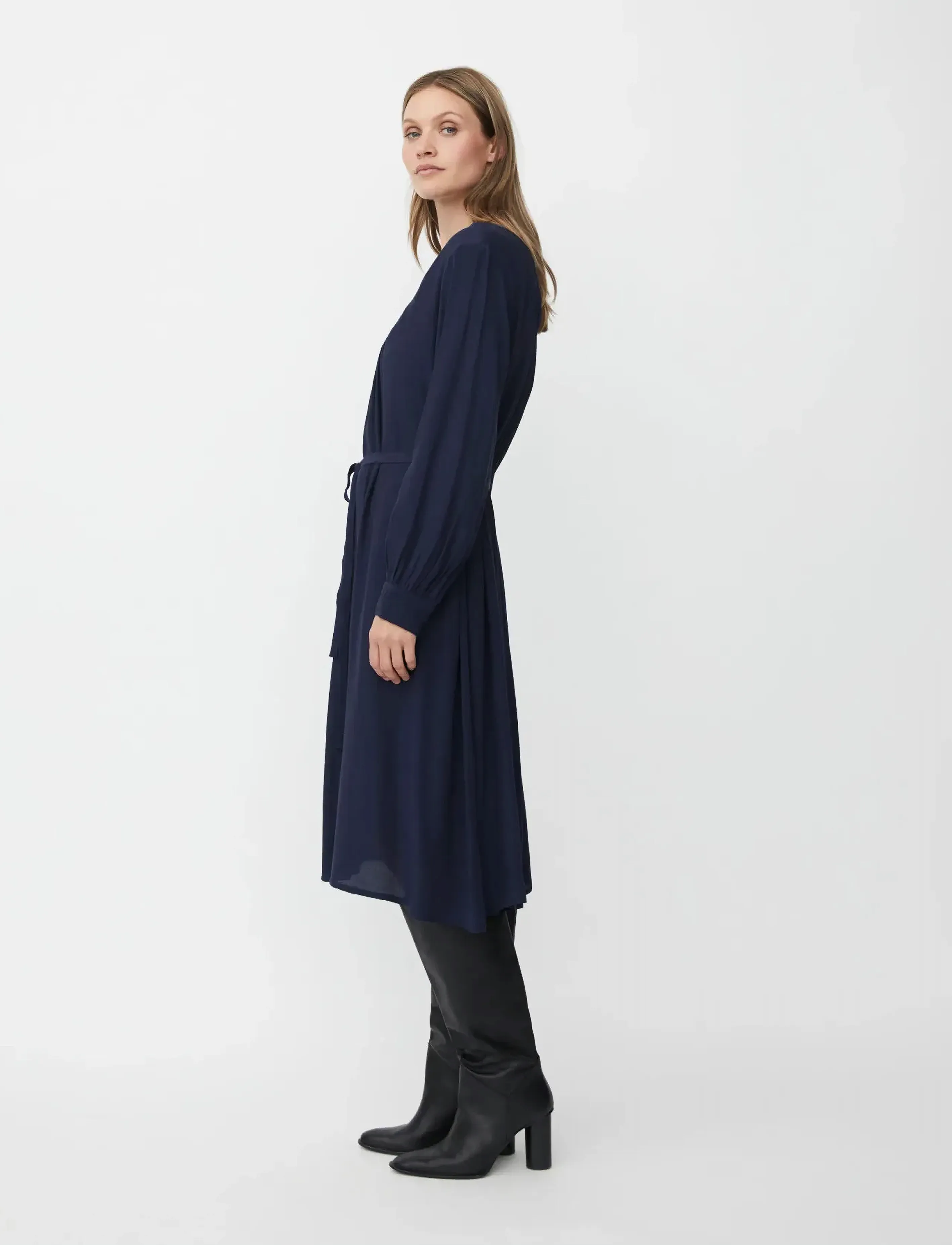 Masai - MaNormata - midikjoler - navy blazer - 5