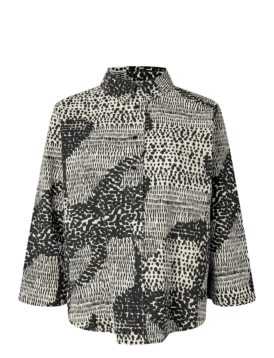 Masai - MaDrakina - langærmede skjorter - black - 1