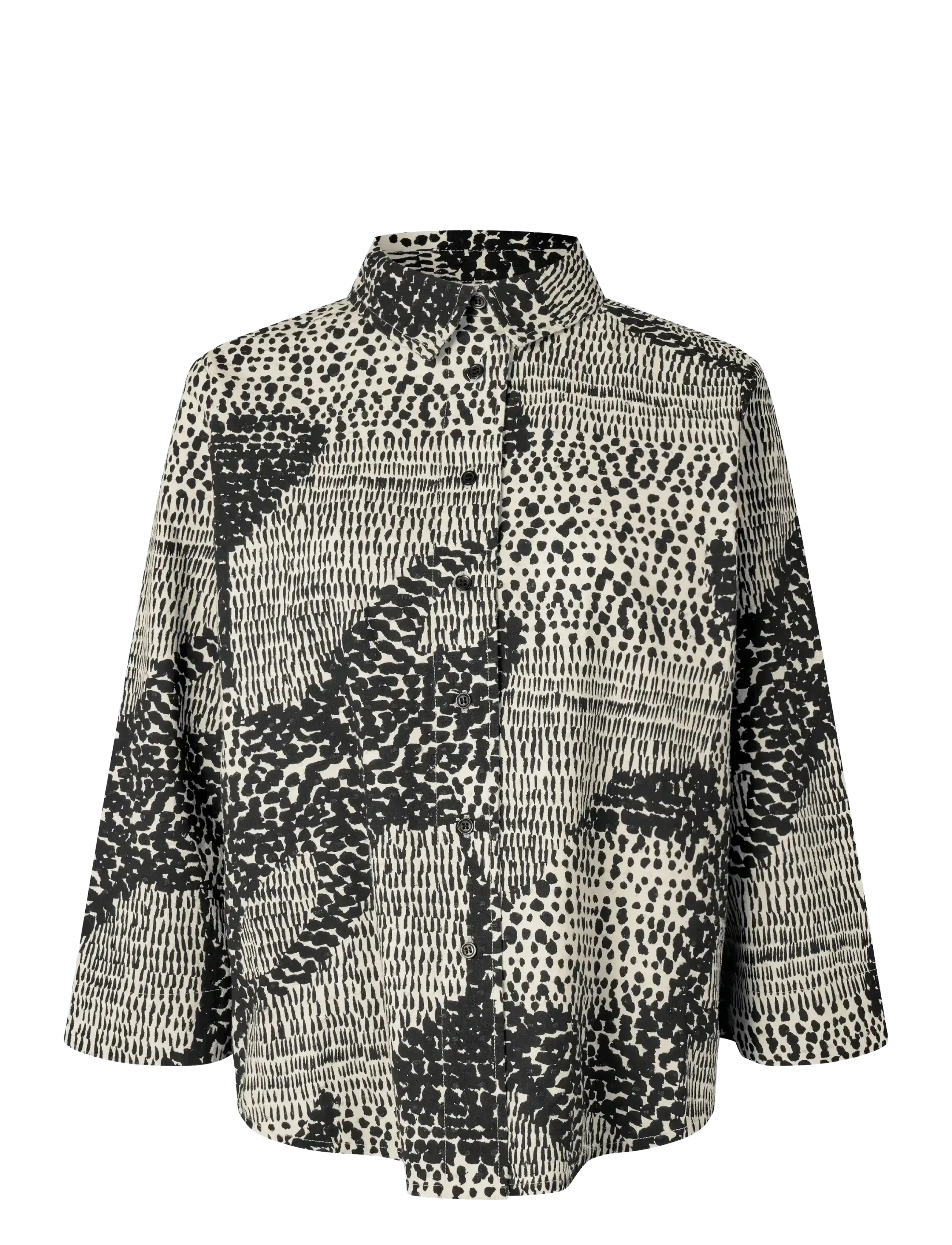 Masai - MaDrakina - langærmede skjorter - black - 1