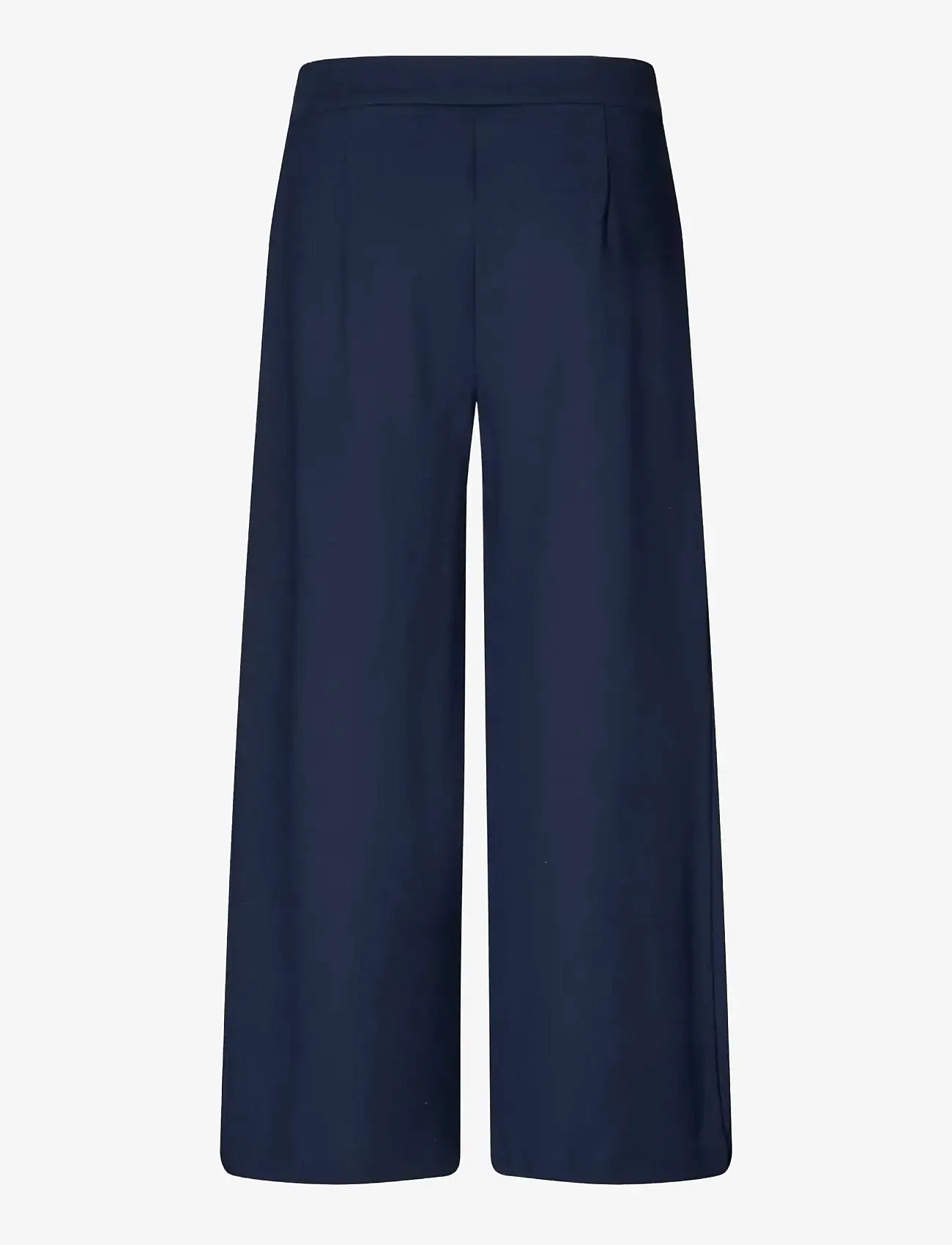 Masai - MaPaxora - wide leg trousers - navy blazer - 1