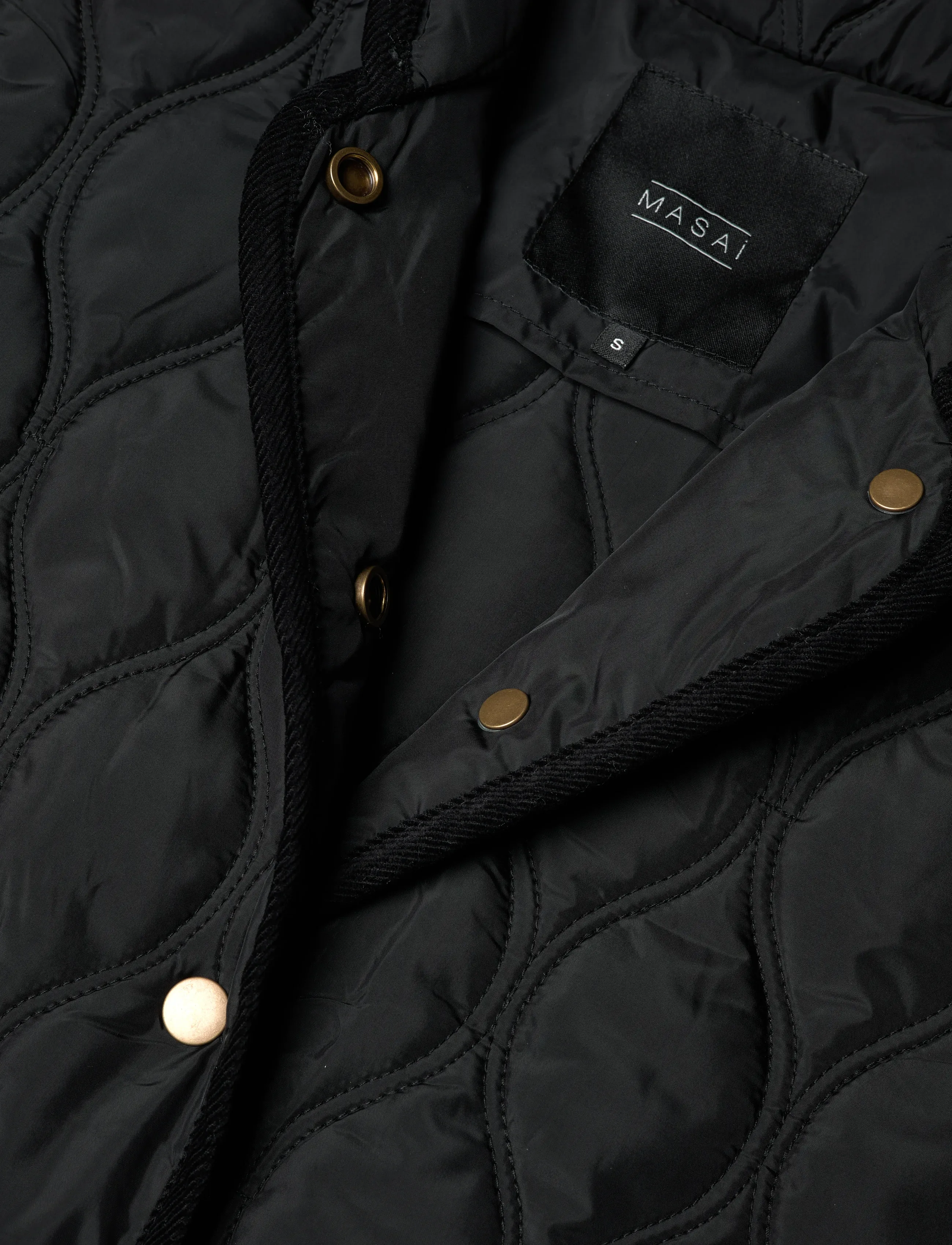 Masai - MaTeri - puffer-vestid - black - 2