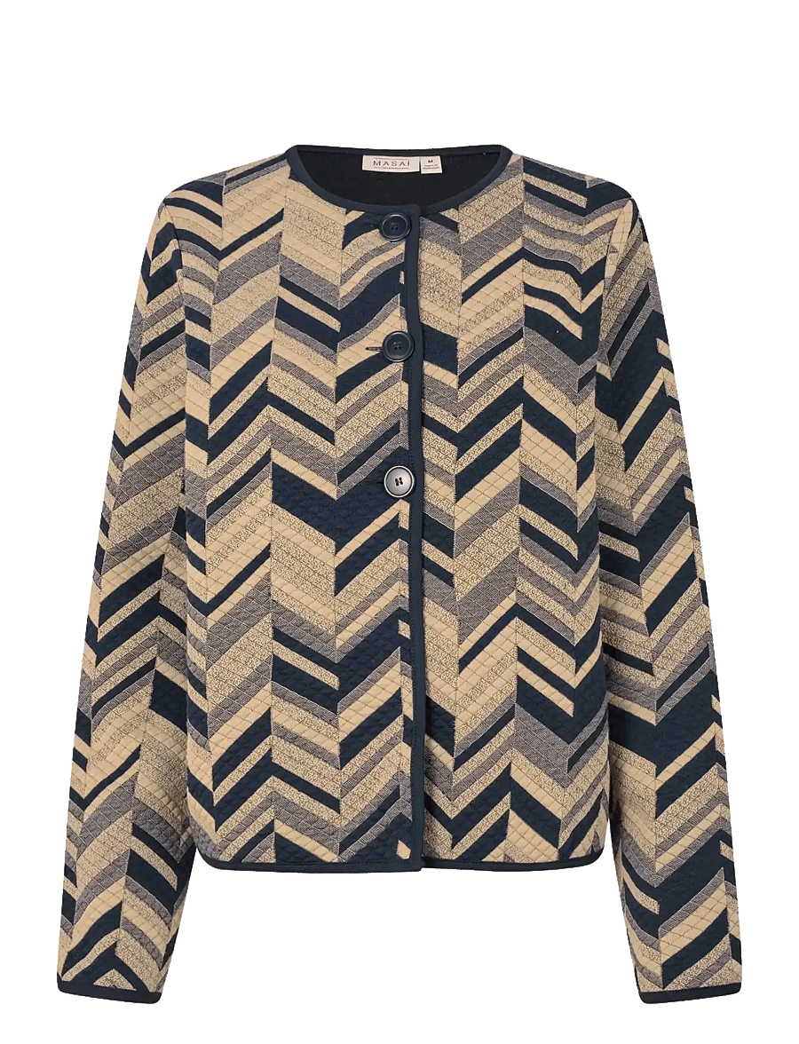 Masai - MaJuanta - quiltade jackor - travertine - 0