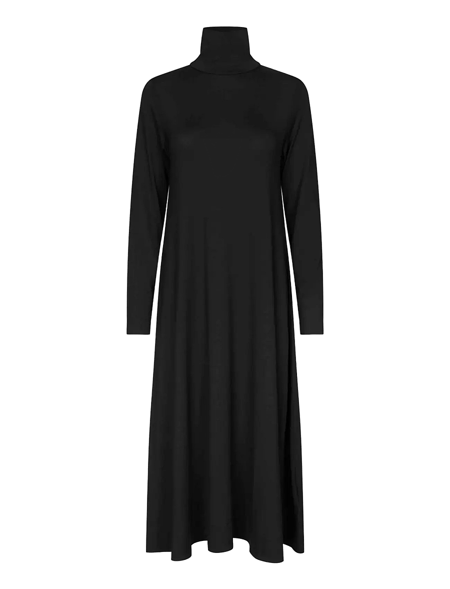 Masai - MaNivessa - stickade klänningar - black - 1