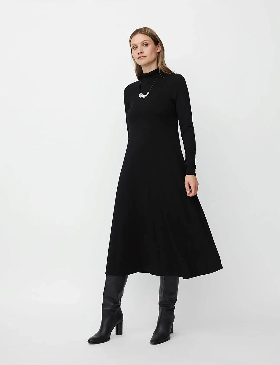 Masai - MaNivessa - stickade klänningar - black - 0