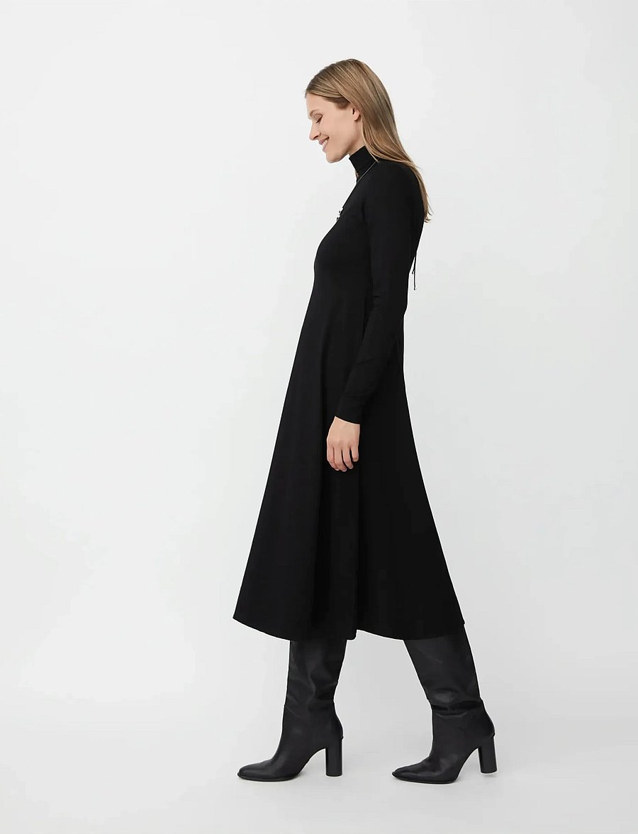 Masai - MaNivessa - stickade klänningar - black - 3