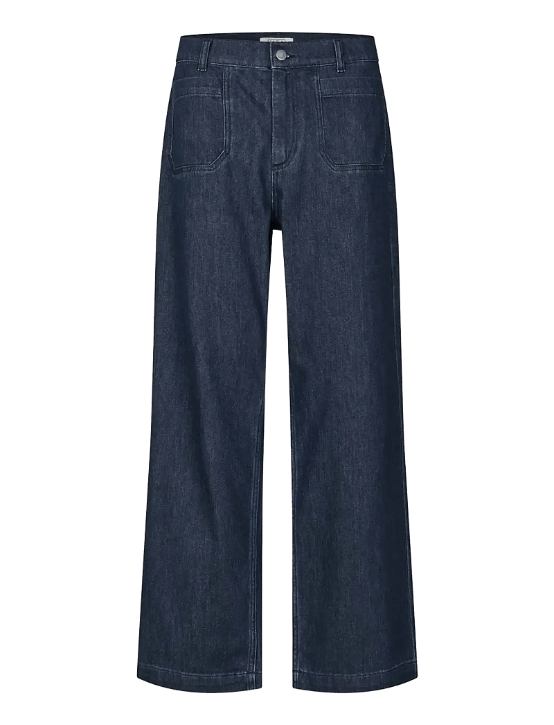 Masai - MaPartenope - hosen mit weitem bein - dark denim - 1