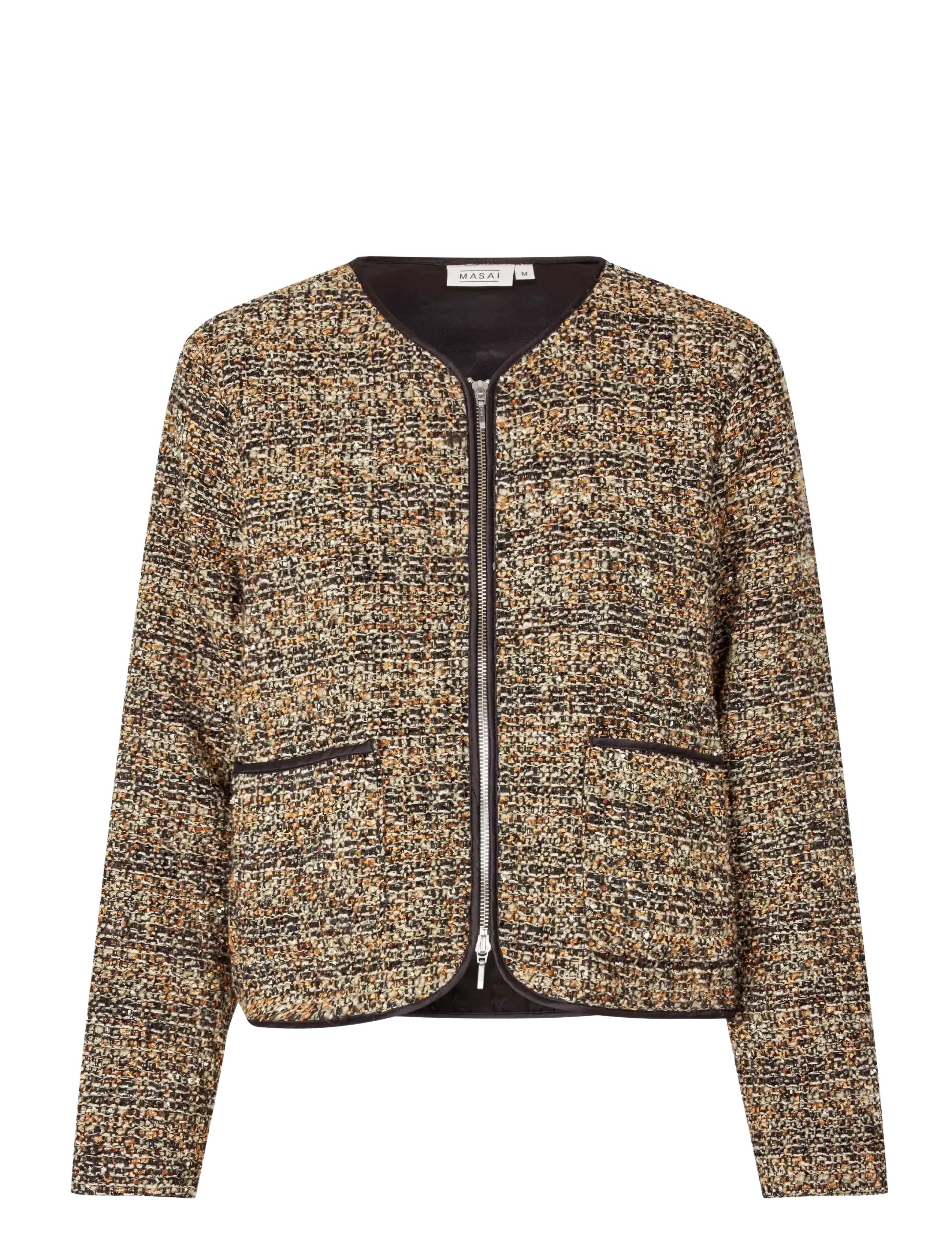 Masai Majoanu, XL, Jackets, Braun - Wool Frauen