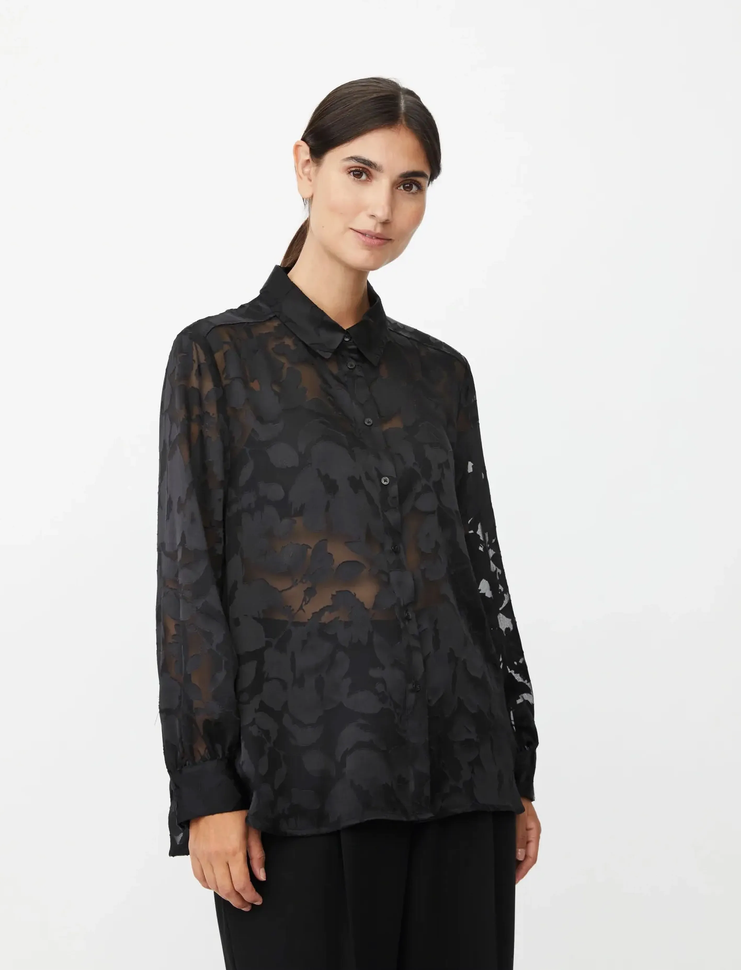 Masai Mairastinas, M, Shirts, Schwarz - Long-sleeved, Frauen