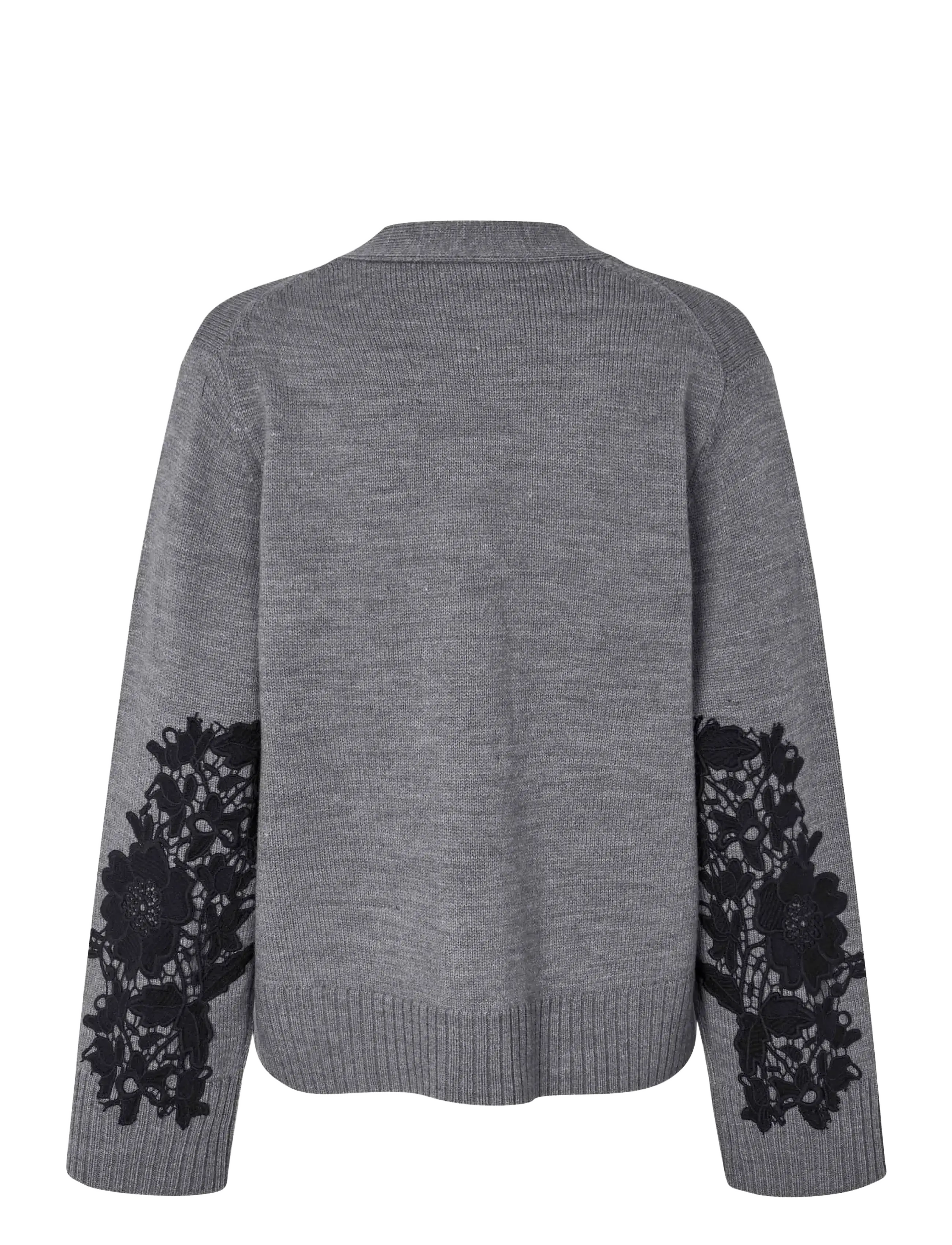 Masai - MaLeviane - cardigans - m. grey mel. - 1