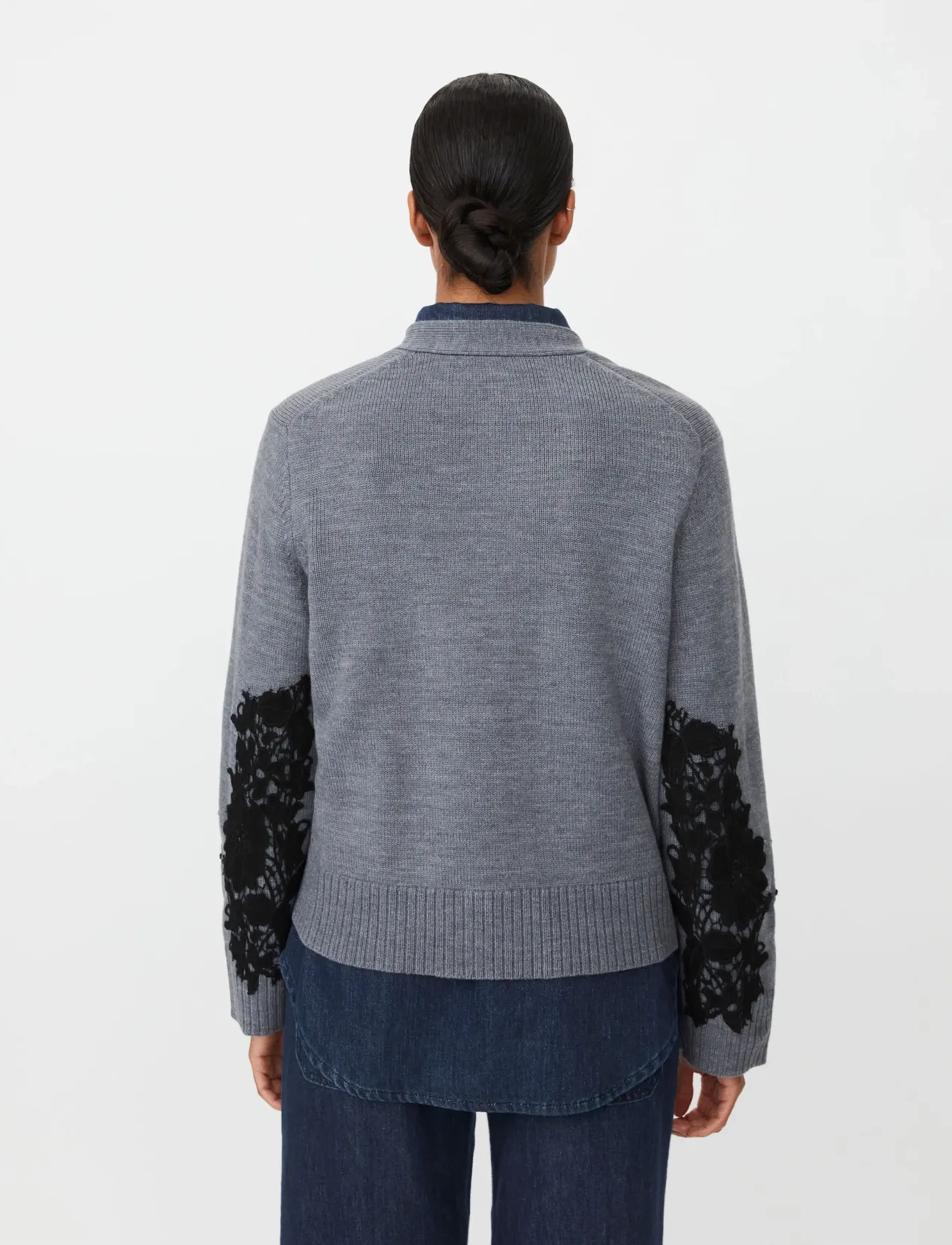 Masai - MaLeviane - cardigans - m. grey mel. - 3