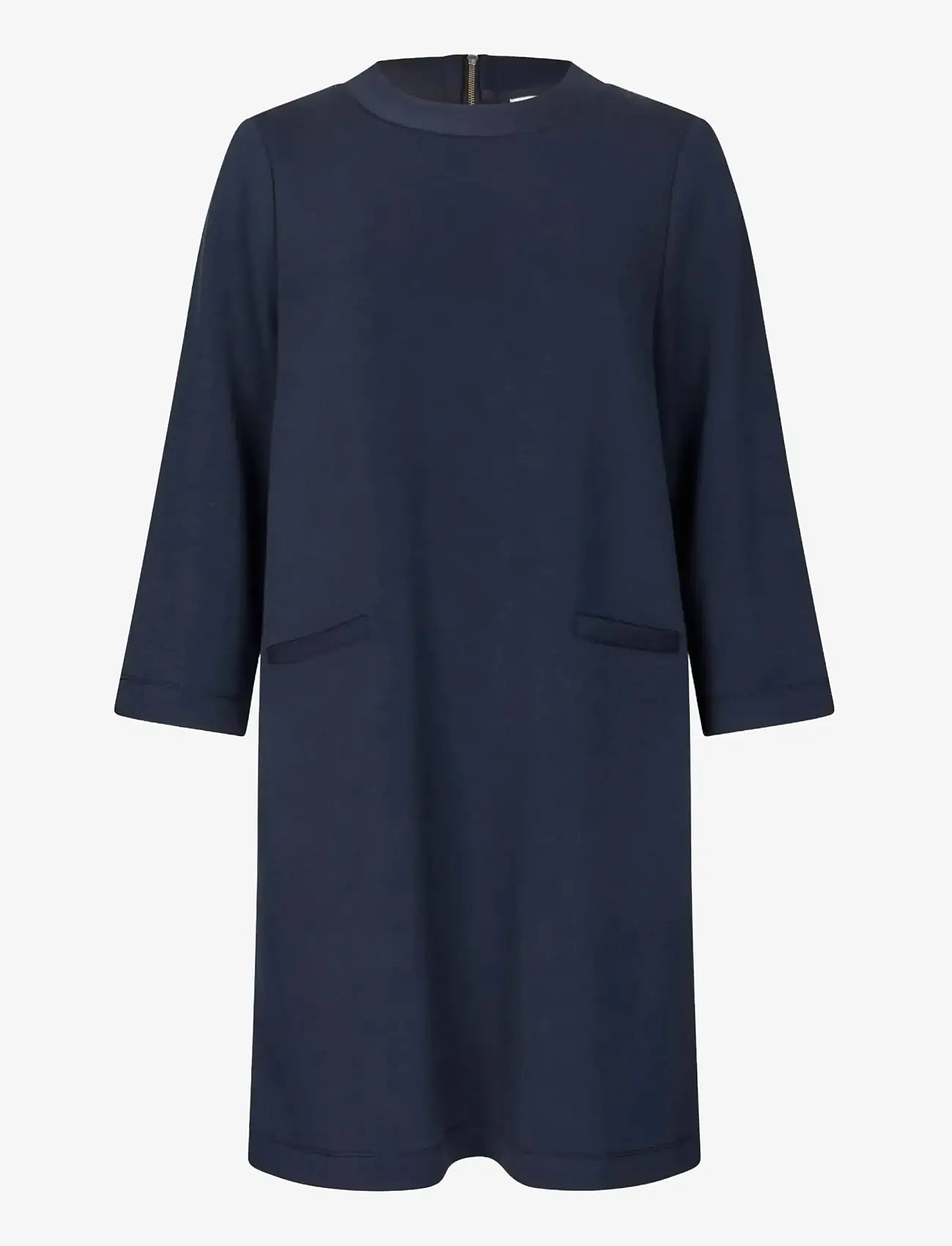 Masai - MaGoldine - stickade klänningar - navy blazer - 0