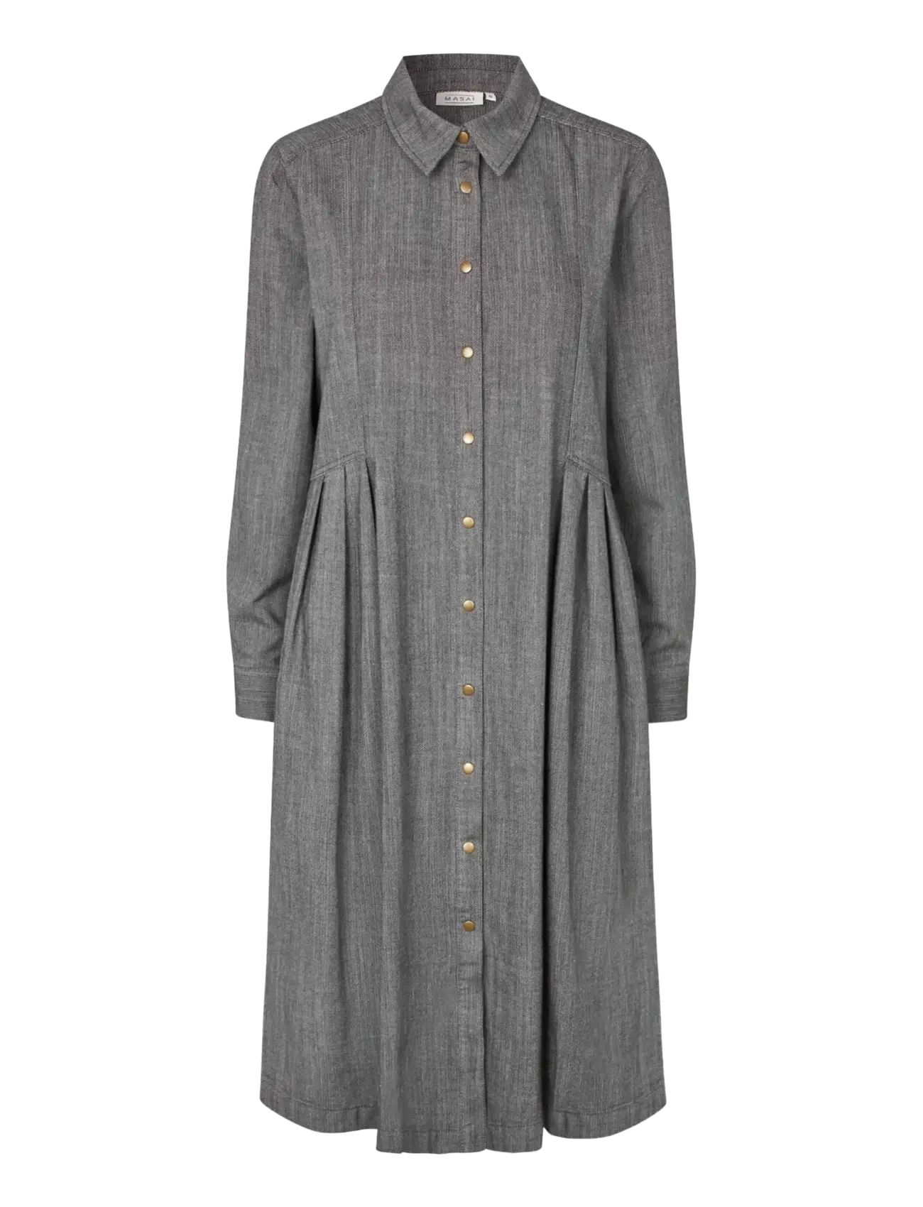 Masai MaNoveline - Kleider - DARK DENIM / grey