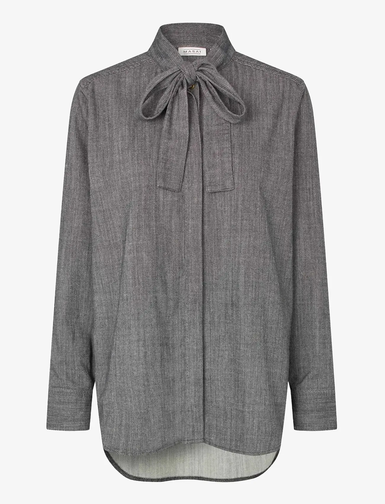 Masai - MaIannie - long-sleeved shirts - dark denim - 1