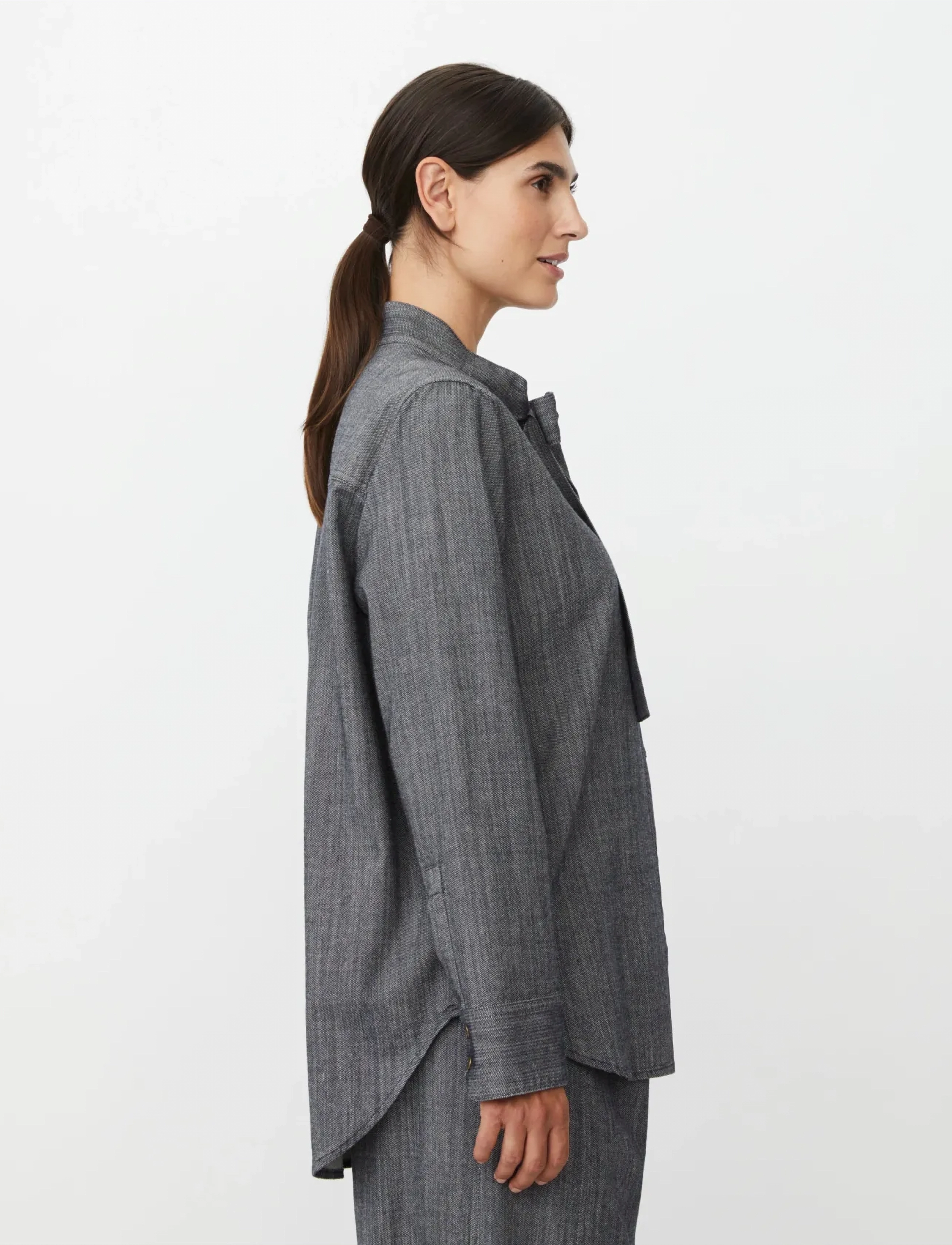 Masai - MaIannie - långärmade skjortor - dark denim - 5