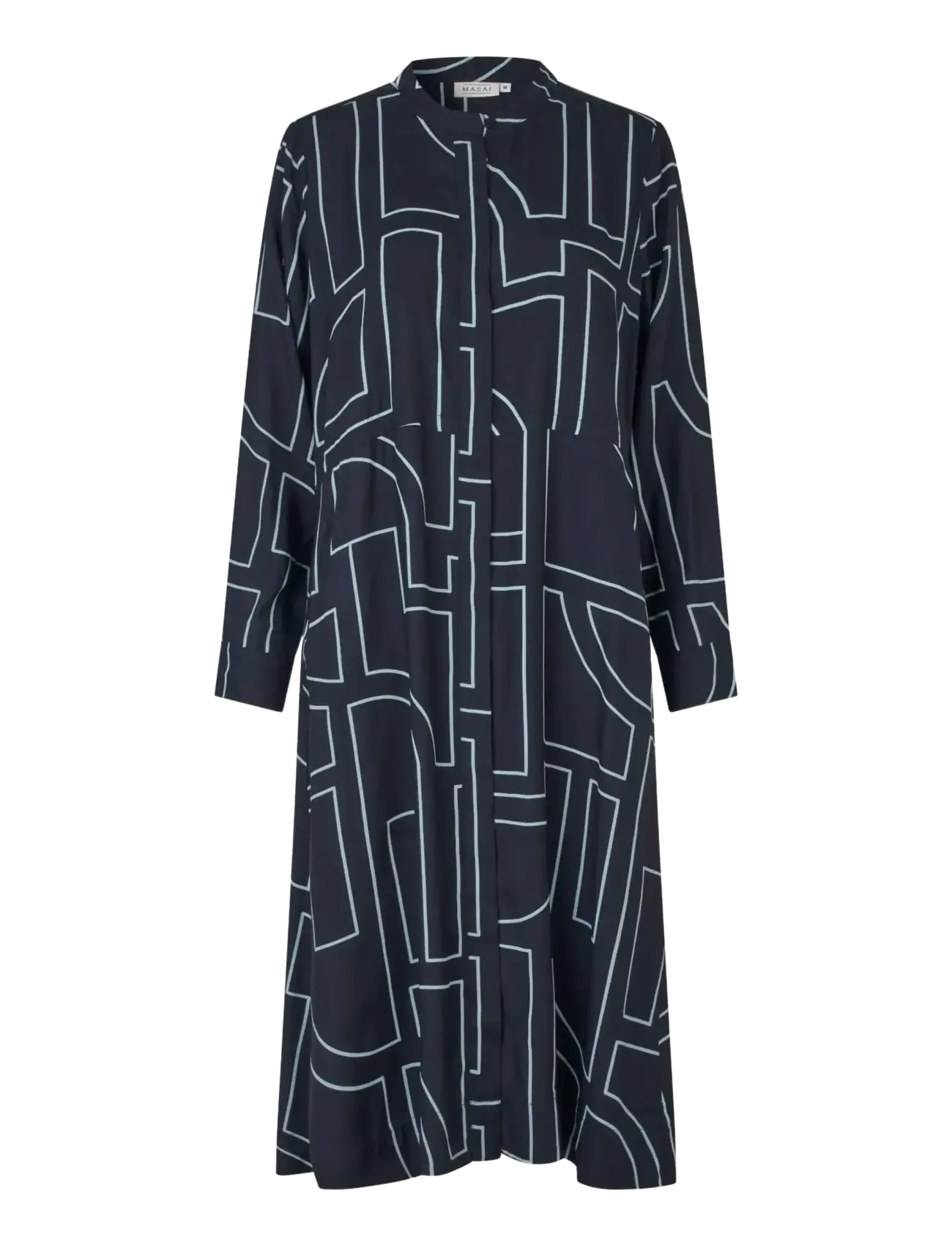 Masai Manataly, XL, Navy, Kjoler > Knælange Og Midi, Dame