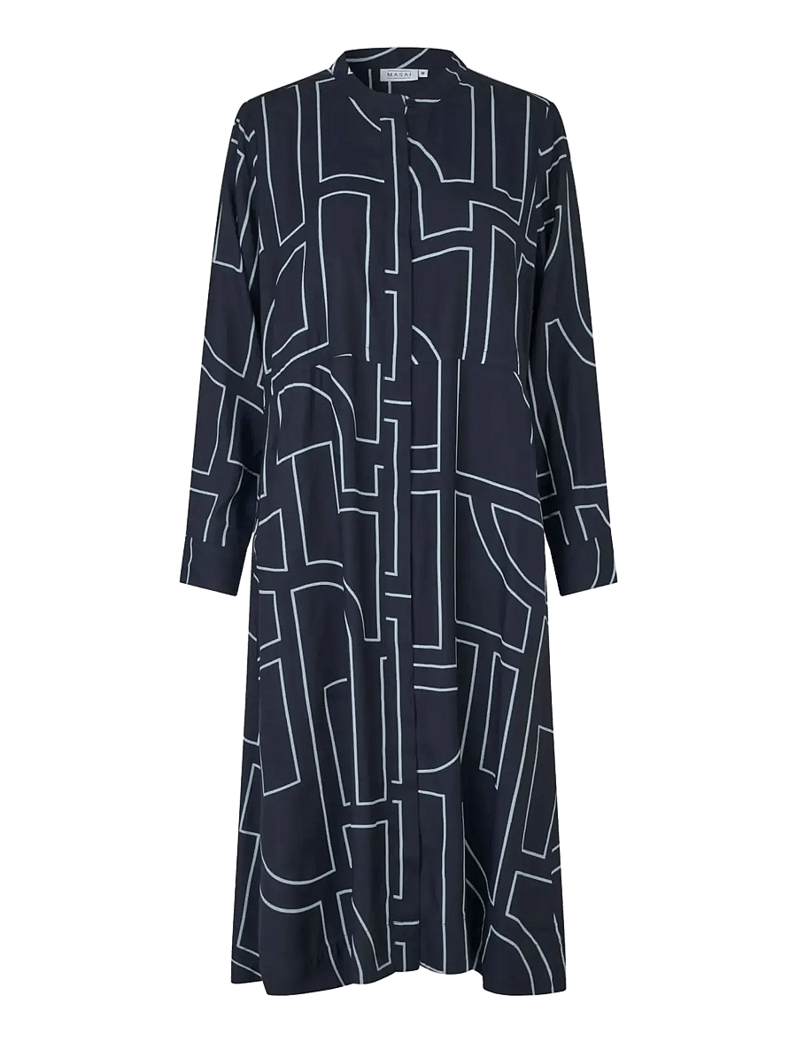 Masai - MaNataly - shirt dresses - navy blazer - 0