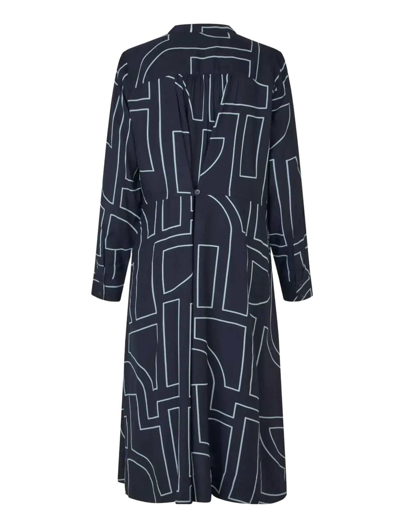 Masai - MaNataly - sukienki koszulowe - navy blazer - 1