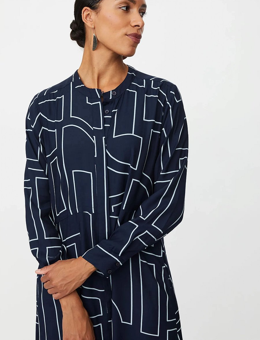 Masai - MaNataly - shirt dresses - navy blazer - 4
